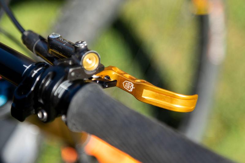 Oak Components SH (Shimano) Brake Lever Blade Set, Gold