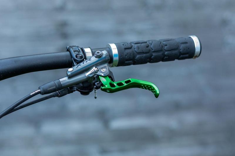Oak Components SH (Shimano) Brake Lever Blade Set, Green