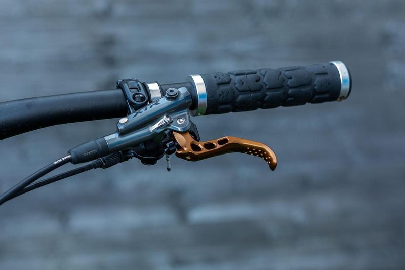 Oak Components SH (Shimano) Brake Lever Blade Set, Kash Gold