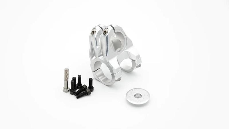 Oak Components Eternal Stem Kit (Stem, Cap, Bolts), 42mm Length, 35mm Clamp, Raw