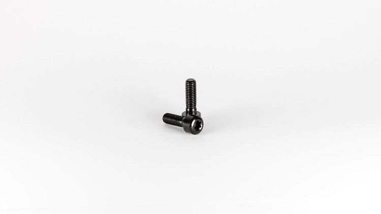 Oak Components Titanium Bolt Kit, M5 x 16mm Length, 6 pieces, Black (For Eternal Stem)