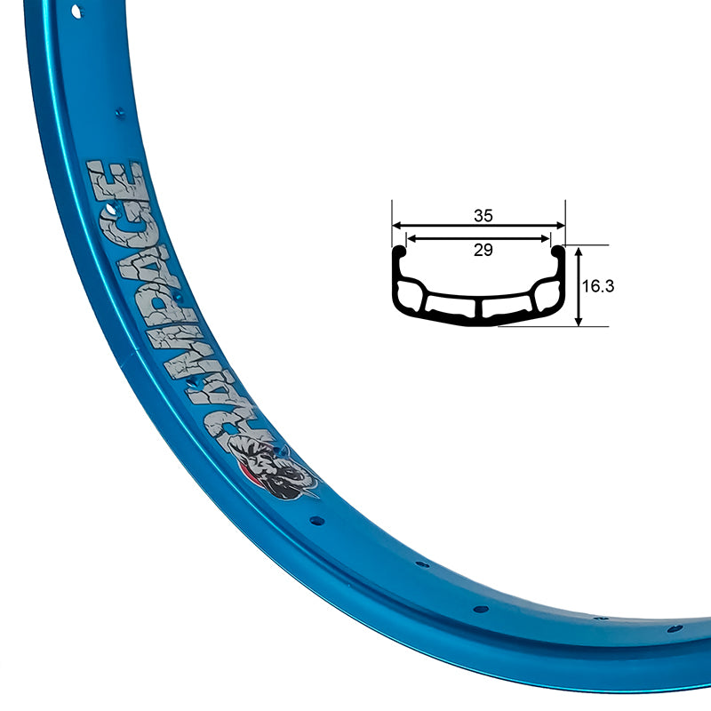 STOLEN - 20" RAMPAGE - BLUE