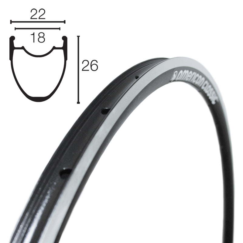 AMERICAN CLASSIC - 700C ALLY 2622 [TUBELESS] - 24H