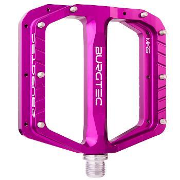 Burgtec Penthouse MK5 Flat Pedal, Purple Rain, Pair