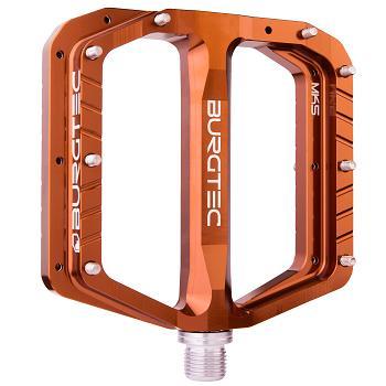 Burgtec Penthouse MK5 Flat Pedal, Kash Bronze, Pair