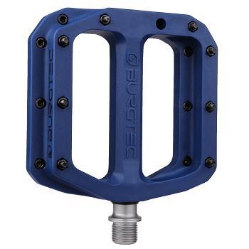 Burgtec MK4 Composite Flat Pedal, Deep Blue, Pair