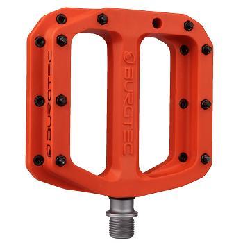 Burgtec MK4 Composite Flat Pedal, Iron Bro Orange, Pair