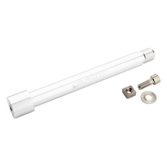 Burgtec Fork Axle, Fox 36/38 Boost 2021+, Rhodium Silver