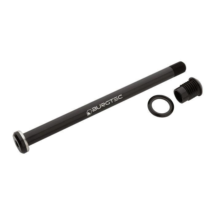 Burgtec Rear Axle, 173.7mm x 12mm x 1.0mm Pitch (Santa Cruz), Burgtec Black