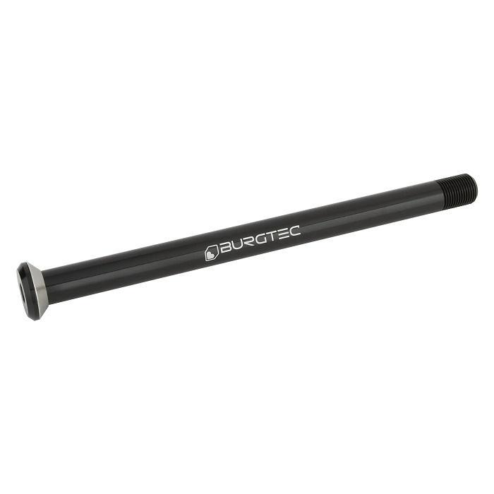 Burgtec Rear Axle, 172mm x 12mm x 1.0mm Pitch (Specialized), Burgtec Black