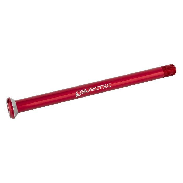 Burgtec Rear Axle, 172mm x 12mm x 1.0mm Pitch (Specialized), Race Red