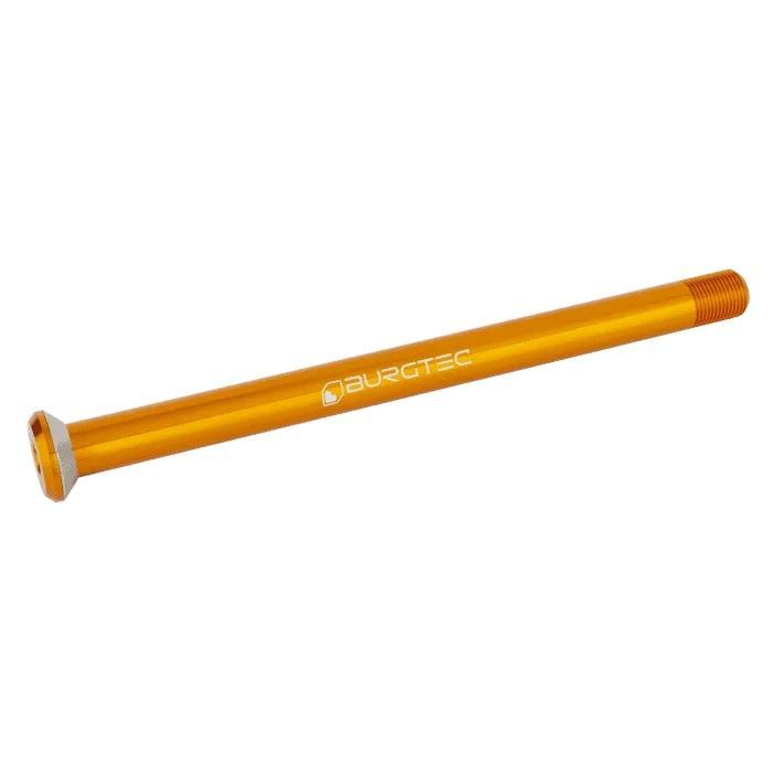 Burgtec Rear Axle, 172mm x 12mm x 1.0mm Pitch (Specialized), Iron Bro Orange