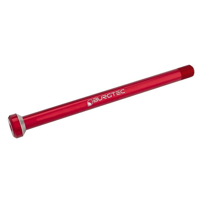 Burgtec Rear Axle, 175.5mm x 12mm x 1.0mm Pitch (Specialized), Race Red