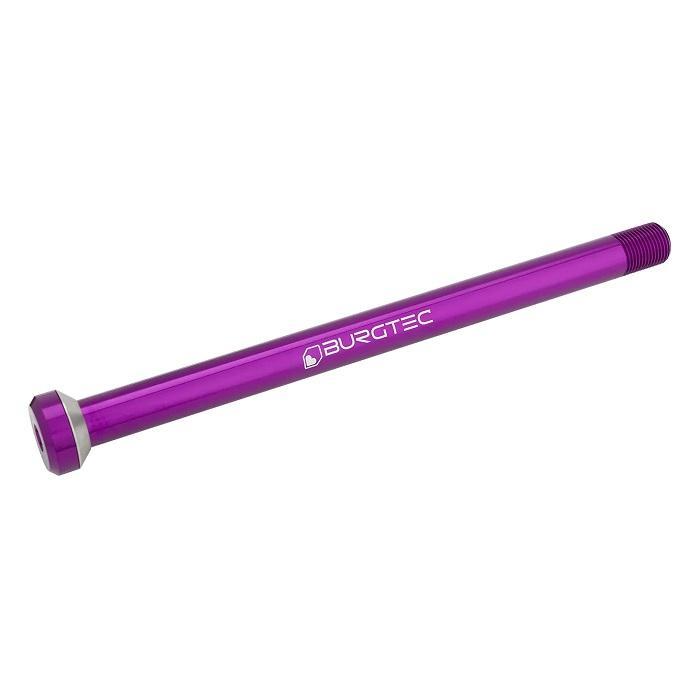 Burgtec Rear Axle, 175.5mm x 12mm x 1.0mm Pitch (Specialized), Purple Rain