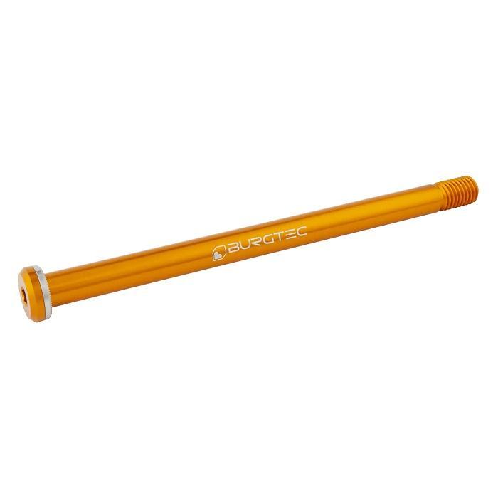 Burgtec Rear Axle, 180mm x 12mm x 1.75mm Pitch, Iron Bro Orange