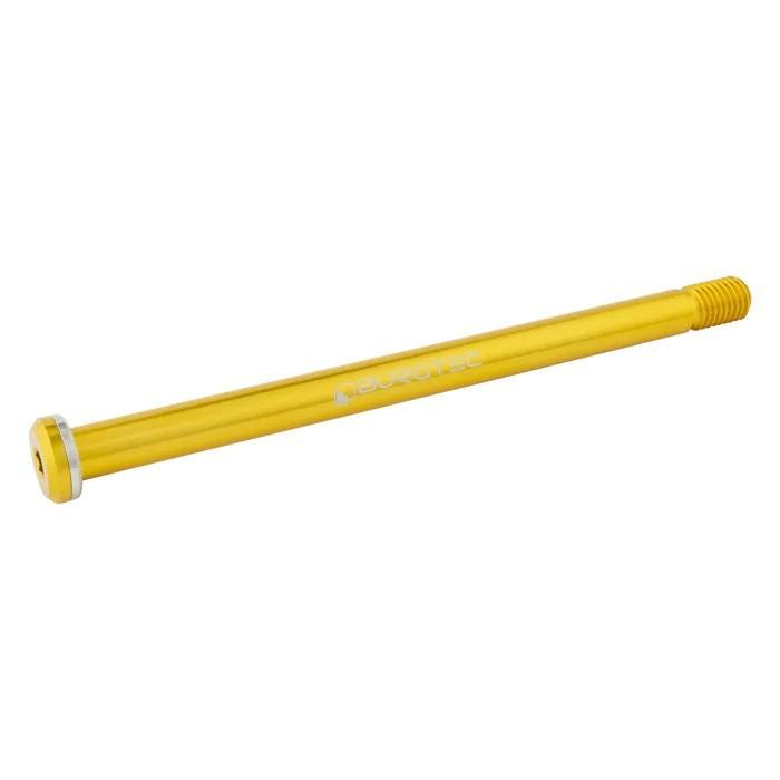 Burgtec Rear Axle, 180mm x 12mm x 1.75mm Pitch, Burgtec Bullion Gold
