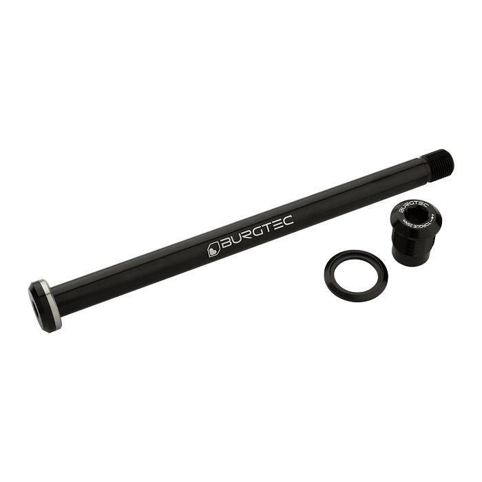 Burgtec Rear Axle, 174mm x 12mm x 1.0mm Pitch (Yeti), Burgtec Black