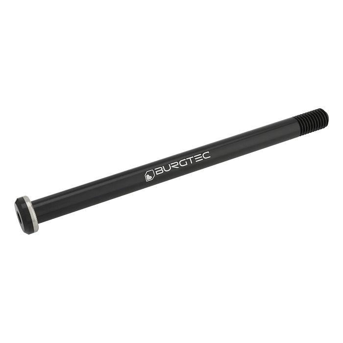 Burgtec Rear Axle, 174mm x 12mm x 1.75mm Pitch, Burgtec Black