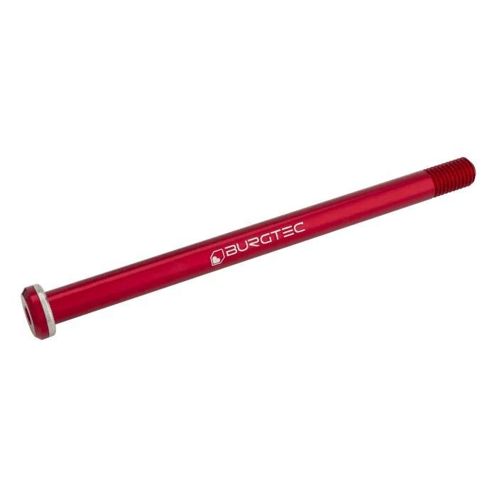 Burgtec Rear Axle, 174mm x 12mm x 1.75mm Pitch, Race Red