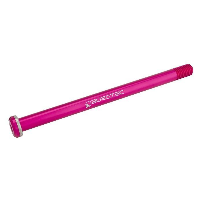 Burgtec Rear Axle, 174mm x 12mm x 1.75mm Pitch, Toxic Barbie Pink