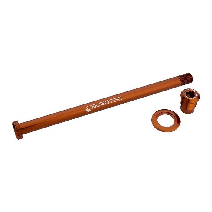 Burgtec Rear Axle, 194mm x 12mm x 1.0 Pitch (Trek Session), Kash Bronze