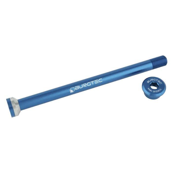 Burgtec Rear Axle, 171mm x 12mm x 1.0mm Pitch (Transition), Deep Blue