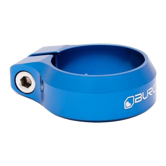Burgtec Seat Post Clamp, 36.4mm, Deep Blue