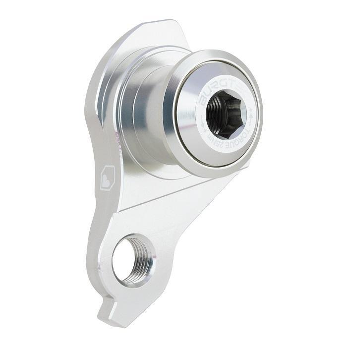 Burgtec Derailleur Hanger, UDH, Rhodium Silver