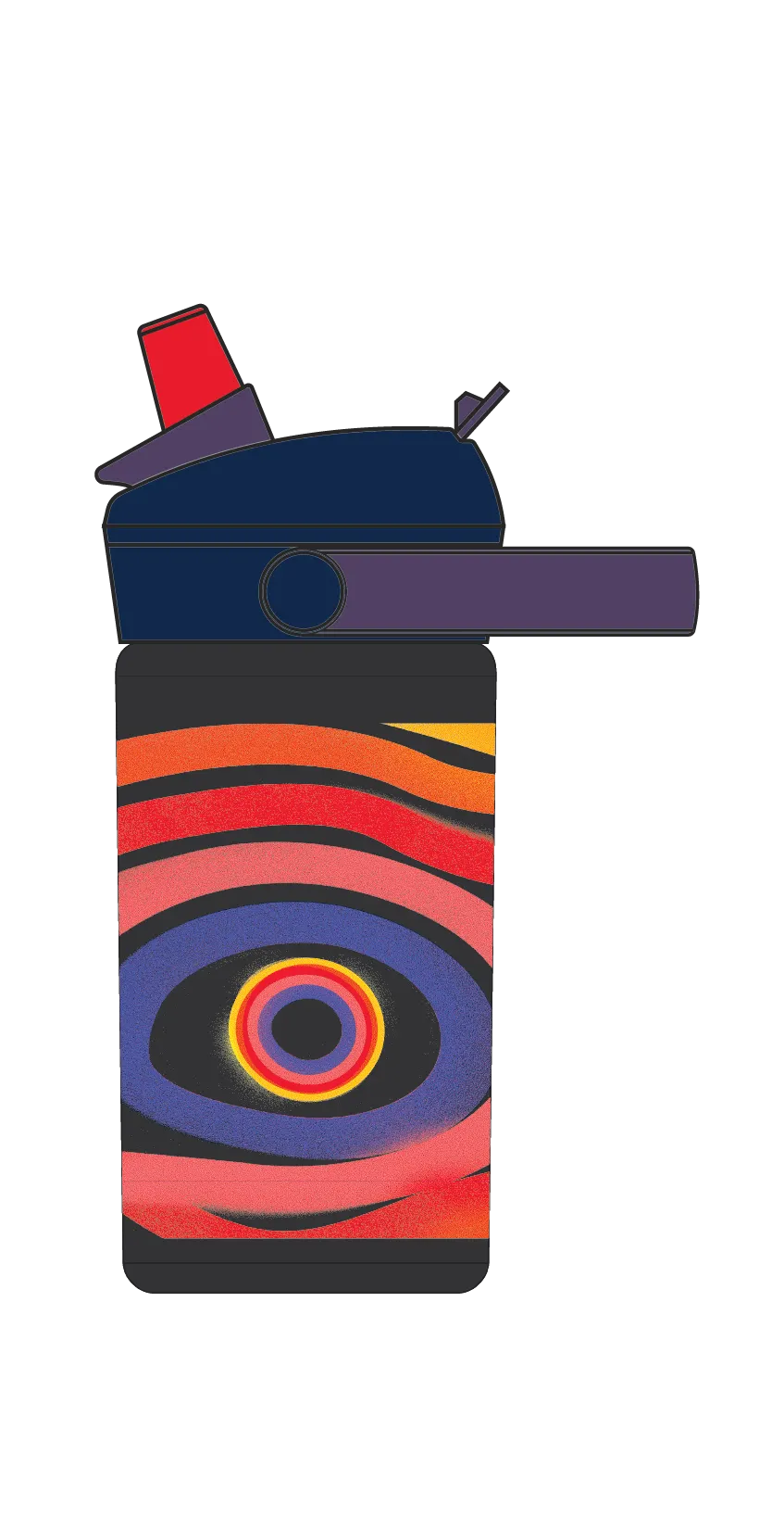 THRIVE FLIP STRAW KIDS 14OZ CYCLONE