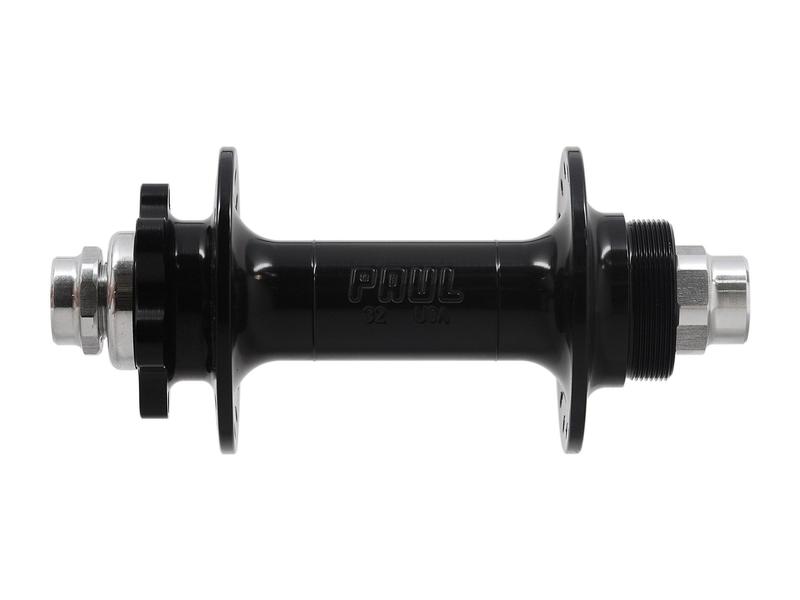 Paul Components Disk WORD Single Speed Rear Hub, 36 Hole, Boost, 12 x 148mm, Thru-axle, Black