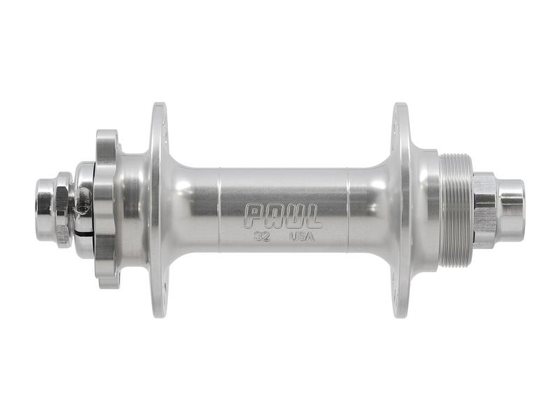 Paul Components Disk WORD Single Speed Rear Hub, 36 Hole, Boost, 12 x 148mm, Thru-axle, Silver
