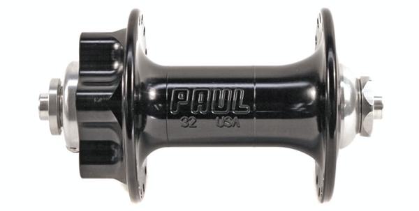 Paul Components Fhub Disk Front Hub, Bolt-On 100mm Axle, 32 Hole, Silver