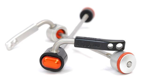 Paul Components 100mm Quick-Release Skewer, Silver and Orange /each