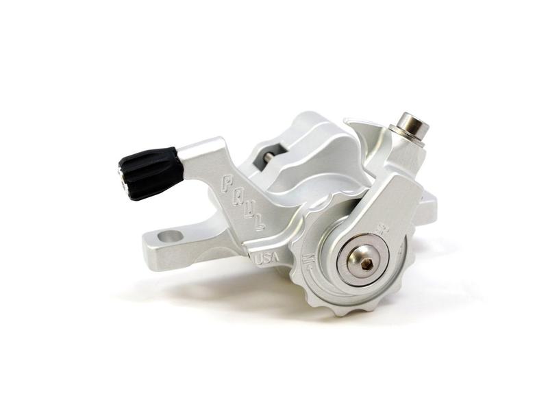 Paul Components Klamper Disc Brake (PM/IS), All Silver, Short-pull /each