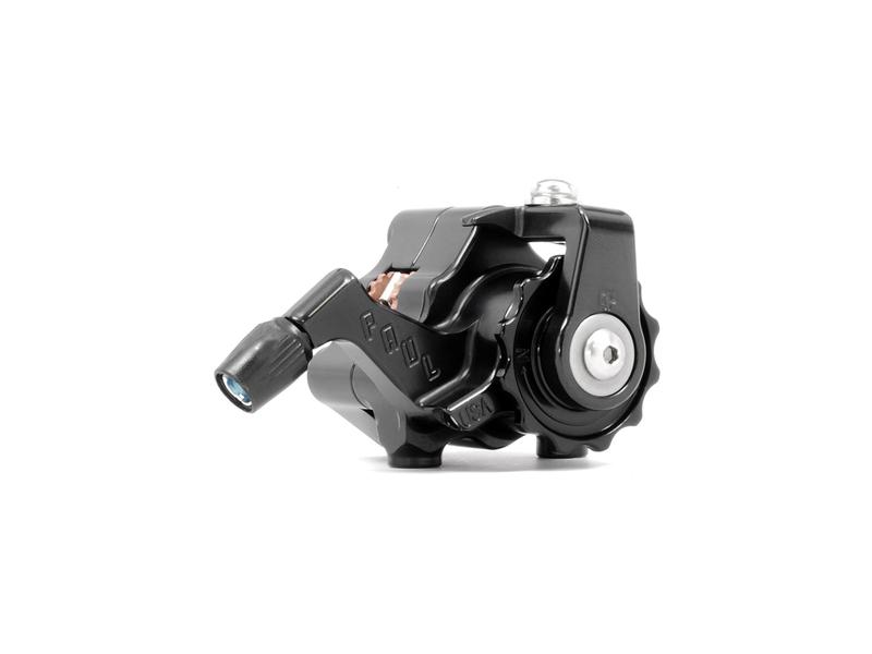 Paul Components Klamper Flat Mount Disc Brake, All Black, Short-pull /each