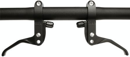 Paul Components Cross Brake Lever 31.8 Left-Hand Black Single