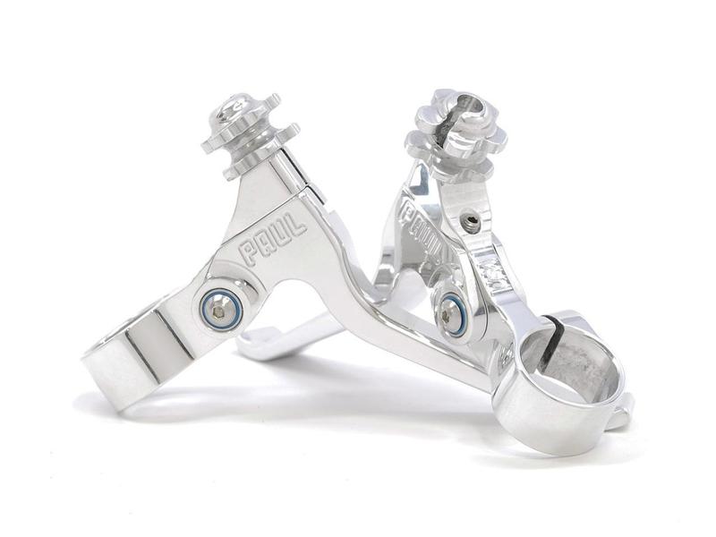 Paul Components Canti Brake Levers, Polished Silver /pair