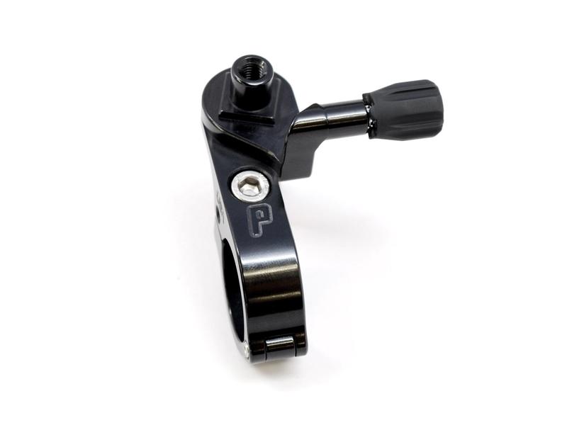 Paul Components Thumbie Shifter Mounts, Microshift 22.2mm Black /pair