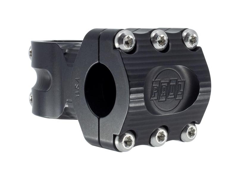 Paul Components Boxcar 7/8" Stem, 0 rise x 50mm length x 22.2mm clamp, Black