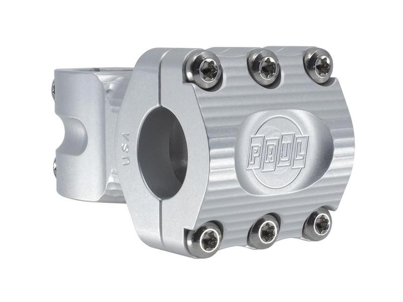 Paul Components Boxcar 7/8" Stem, 0 rise x 50mm length x 22.2mm clamp, Silver