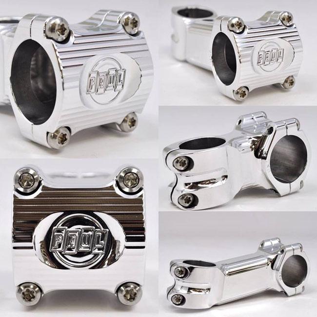 Paul Components Boxcar Stem, 0 x 31.8 x 70mm, Polished Silver