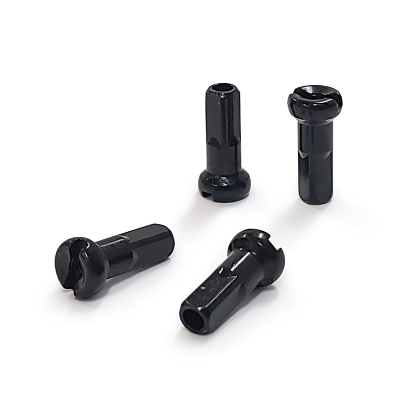 PILLAR RACING SPOKES - NIPPLES BLACK 12MM (14G)