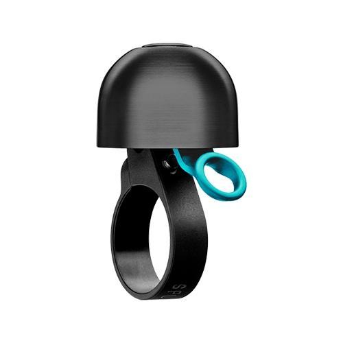 Spurcycle 22.2 Compact Bell, Black/Teal
