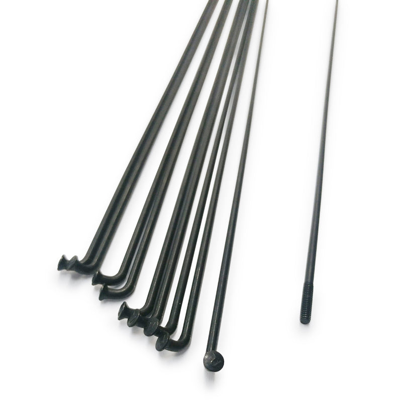 PILLAR RACING SPOKES - STAINLESS BLACK PILLAR (10 SPOKES) - 274MM