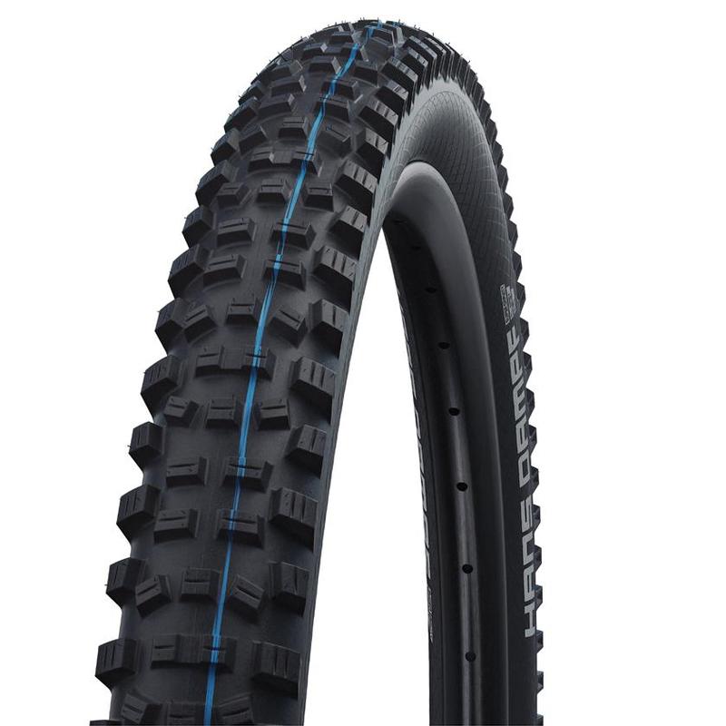 Schwalbe Hans Dampf Tire, 27.5 x 2.60 (65-584), Black, Super Trail, Tubeless Easy, Addix SpeedGrip, Folding
