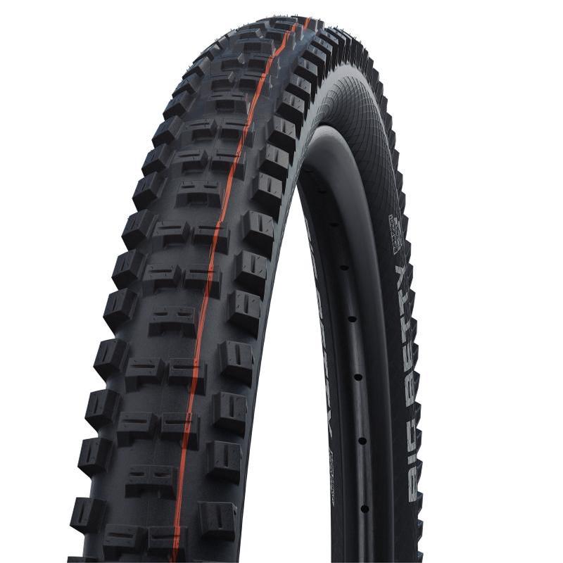 Schwalbe Big Betty Tire 27.5 x 2.80 (70-584), Black, Super Trail, Tubeless Easy, Addix Soft, Folding