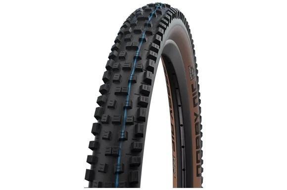Schwalbe Nobby Nic Tire, 29 x 2.40 (62-622), Bronze Skin, Super Ground, Tubeless Easy, Addix SpeedGrip, Folding