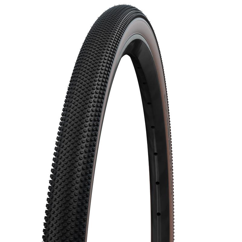 Schwalbe G-One Allround Tire, 700 x 35c (35-622), Bronze Skin, RaceGuard, Tubeless Easy, Performance, Addix, Folding