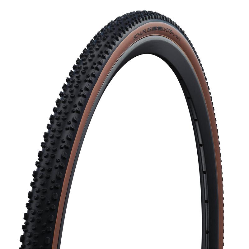 Schwalbe X-One Allround Tire, 700 x 33c (33-622), Bronze Skin, RaceGuard, Tubeless Easy, Addix, Folding