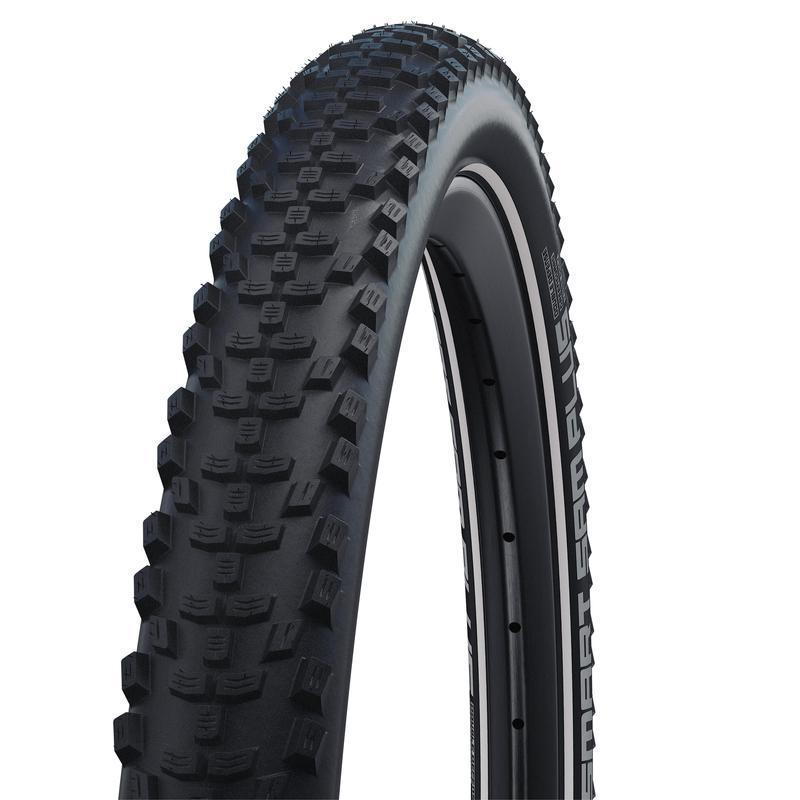 Schwalbe Smart Sam Plus Tire, 26 x 2.25 (57-559), Black, Reflective Strip, GreenGuard, Addix Compound, Wire